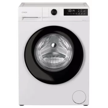 Candy GD 39B8-S brīvi stāvoša priekšējās ielādes veļas mašīna, 9 kg, 1300 apgr./min, A+++, NFC, balta