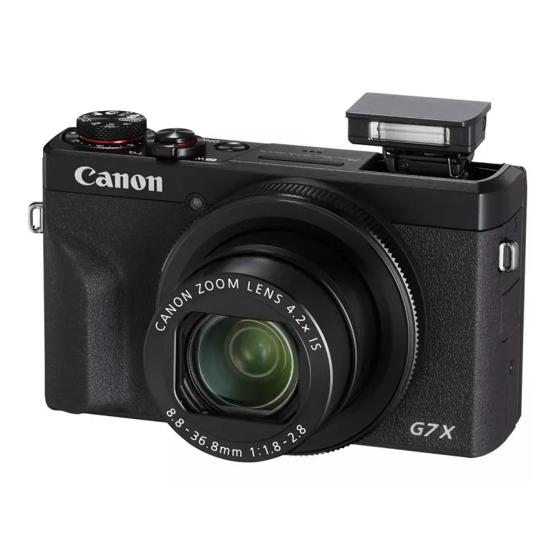 Canon PowerShot G7 X Mark III kompaktkamera (melna)