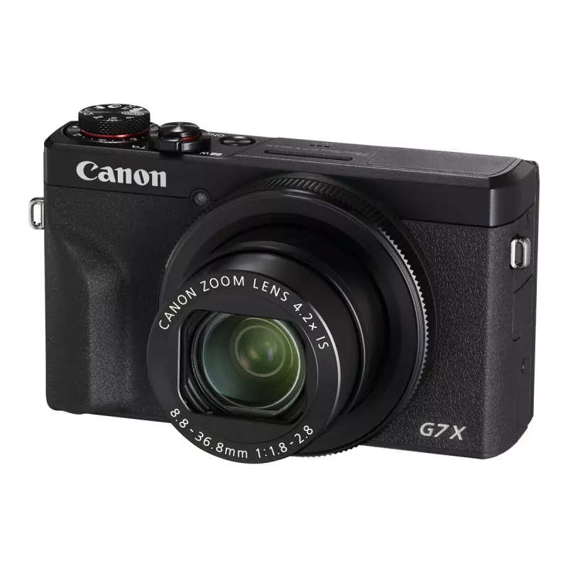 Canon PowerShot G7 X Mark III kompaktkamera (melna)
