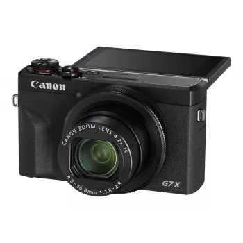 Canon PowerShot G7 X Mark III kompaktkamera (melna)