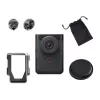 Canon PowerShot V10 Black Vlogging komplekts 4K UHD 1 collu CMOS kamera ar mini statīva rokturi