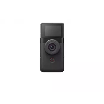 Canon PowerShot V10 Black Vlogging komplekts 4K UHD 1 collu CMOS kamera ar mini statīva rokturi