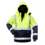 Canvas Hi-Vis Jacket WJ-8946 Yellow/Blue XL