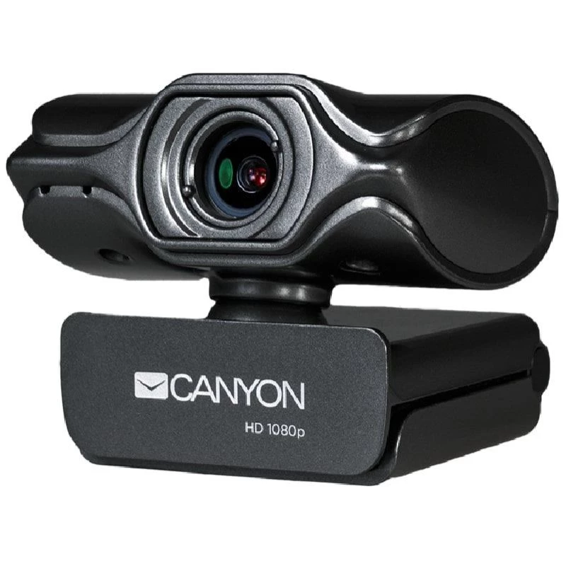 Canyon C6 2K Ultra Full HD 3.2MP tīmekļa kamera ar USB 2.0, melna
