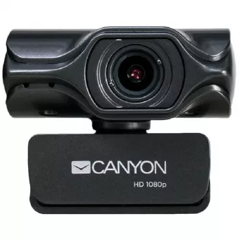 Canyon C6 2K Ultra Full HD 3.2MP tīmekļa kamera ar USB 2.0, melna