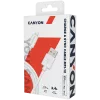 CANYON MFI-12 USB-A uz Lightning kabelis 2m Balts