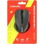 CANYON MW-1 bezvadu optiskā pele - 2.4 GHz, 1600 DPI, pelēka