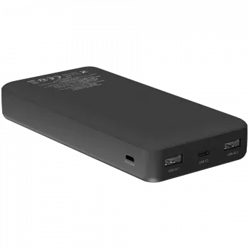 CANYON OnPower 200 Power Bank 20000mAh Melns