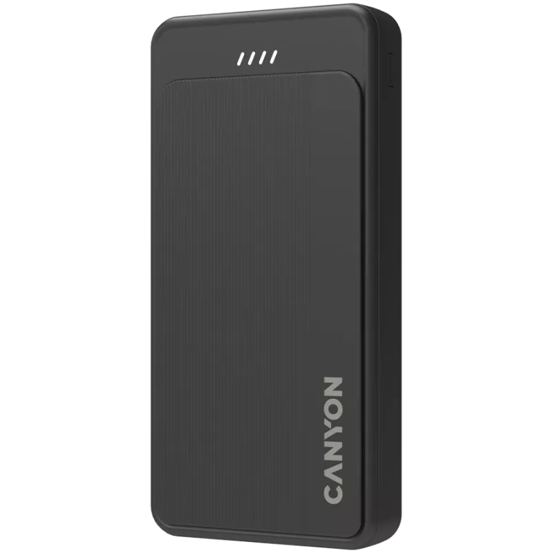 CANYON OnPower 200 Power Bank 20000mAh Melns