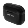 Canyon TWS-3 True Wireless Bluetooth austiņas ar uzlādes futrāli, melnas