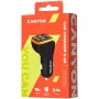 Canyon Universal 3xUSB Auto Adapter Ieeja 12V-24V Izeja DC Melns