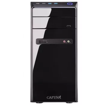 Captiva PC Power Starter I98-574 - Intel Core i5-14400, 1TB SSD, 8GB RAM, Wi-Fi 6