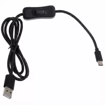 Captiva USB-C uz USB-C kabelis 2m 100W Melns