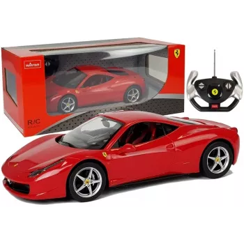 Auto R/C Ferrari Italia Rastar 1:14 Sarkans
