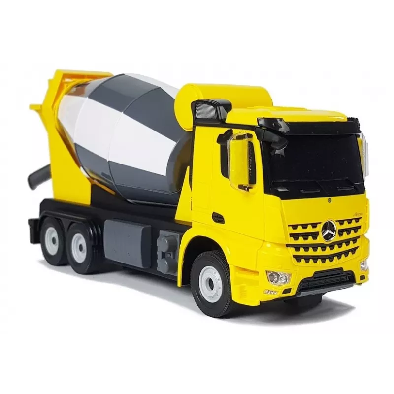 Auto R/C Mercedes-Benz Arocs Rastar 1:14 Dzeltens