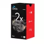 Cardo FRC2X103 Motocikla Bluetooth Intercoms 2 Kanāli 800 m Melns