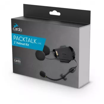 Cardo Packtalk Line 2nd Helmet Kit - Ķiveres komunikācijas piederumu komplekts