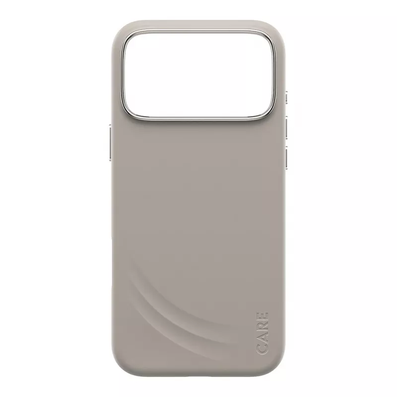 CARE by PanzerGlass Flow Case vaniļas krāsā ar MagSafe iPhone 17 Pro Max