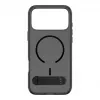 CARE by PanzerGlass Kickstand vāciņš Smokey ar melnu MagSafe iPhone 17 Pro Max