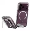 CARE by PanzerGlass Kickstand vāciņš caurspīdīgs ar baltu MagSafe iPhone 17 Pro