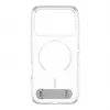 CARE by PanzerGlass Kickstand vāciņš caurspīdīgs ar baltu MagSafe iPhone 17 Pro