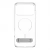 CARE by PanzerGlass Kickstand vāciņš caurspīdīgs ar baltu MagSafe iPhone 17 Pro Max