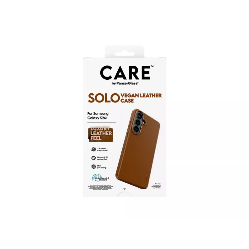 CARE by PanzerGlass Solo Case Samsung Galaxy S26 Plus - Brūns