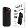 CARE by PanzerGlass Solo vegānas ādas apvalks melns ar MagSafe iPhone 17 Pro
