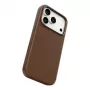 CARE by PanzerGlass Solo vegānas ādas apvalks brūns ar MagSafe iPhone 17 Pro