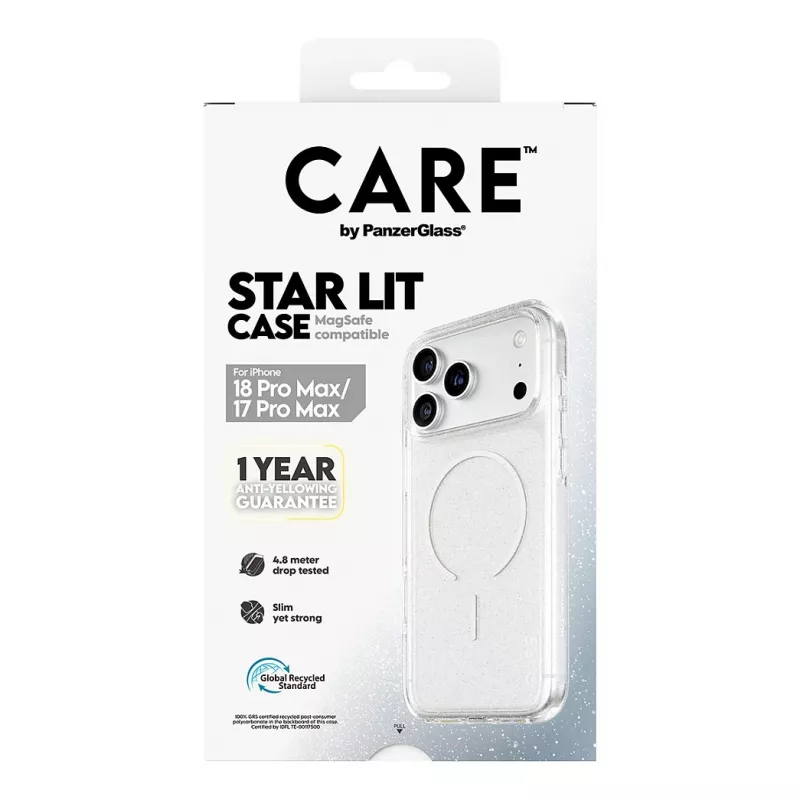 CARE by PanzerGlass Star Lit apvalks ar MagSafe iPhone 17 Pro Max