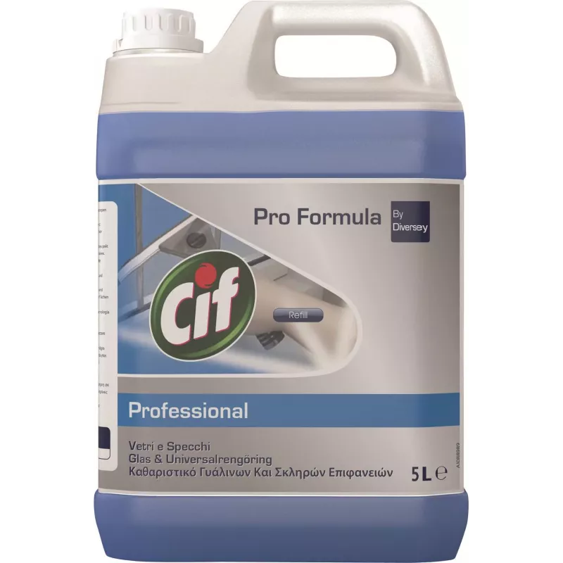 CARE Diversey Cif Pro Formula Stikla un spoguļu tīrītājs 5L (7517832)
