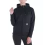 Carhartt Clarksburg sieviešu jaka ar rāvējslēdzēju un kapuci - melna