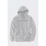 Carhartt Marquette Logo džemperis ar kapuci - Heather Gray, L izmērs