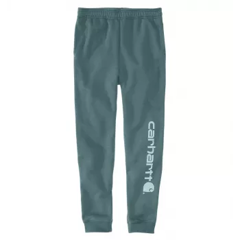 Carhartt vīriešu grafiskās jogger bikses - brīvs piegulums, vidēja svara kokvilnas maisījums, elastīga jostasvieta, trīskāršas šuves