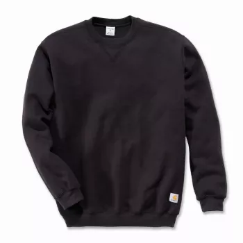 Carhartt vīriešu vidēja svara krekls ar apkakli - melns