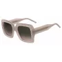 CAROLINA HERRERA HER0178SFWM Sieviešu kvadrātveida saulesbrilles - Acetāta rāmis - Polikarbonāta lēcas - UV400 aizsardzība - 53/23/145 mm