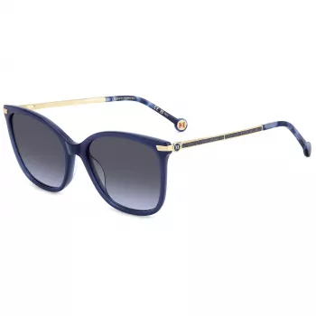 CAROLINA HERRERA HER0261GSPJP Sieviešu saulesbrilles - Havana Brown acetāta rāmis, brūnas gradienta lēcas, 55mm