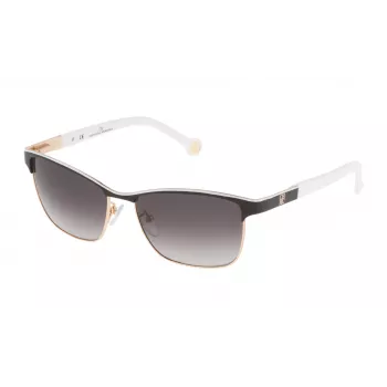 Carolina Herrera SHE069560NP1 Sieviešu saulesbrilles, Havana acetāta rāmis, brūnas gradienta lēcas, 56 mm