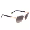 CAROLINA HERRERA SHE069560SL3 Sieviešu saulesbrilles - Havana acetāta rāmis, brūnas gradienta lēcas, 56 mm