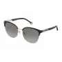 CAROLINA HERRERA SHE119560302 Sieviešu saulesbrilles - Havana acetāta rāmis, brūna gradienta lēca, 56/18/135 mm