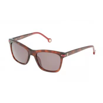 Carolina Herrera SHE6035409XW Sieviešu tauriņveida saulesbrilles Havana 54mm