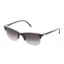 CAROLINA HERRERA SHE655530700 Sieviešu kvadrātveida saulesbrilles - Melna/Pelēka - 53/19/140 mm