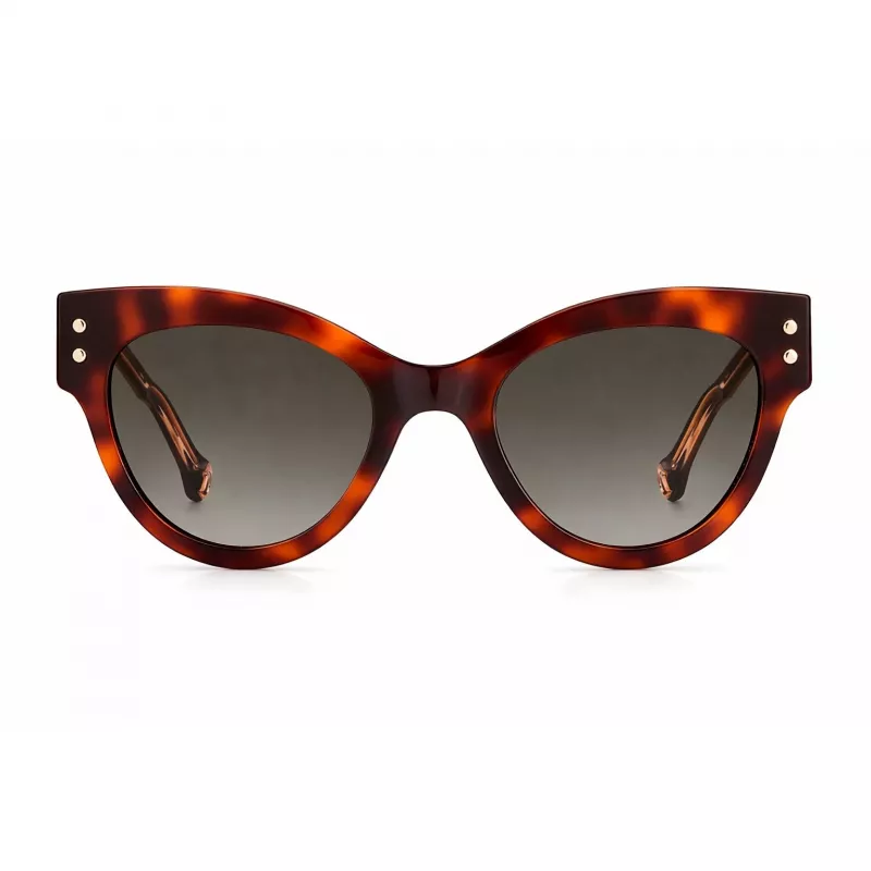 CAROLINA HERRERA Sieviešu saulesbrilles CH-0009-S-05L – Havana/Brūns rāmis ar brūnām gradienta lēcām (54/19/145 mm)