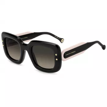 CAROLINA HERRERA Sieviešu saulesbrilles HER0313S3H2 - Havanas acetāta rāmis, brūnas gradienta lēcas, 49 mm