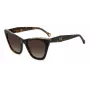 CAROLINA HERRERA Sieviešu saulesbrilles HER0129SC9K Havana Acetāts Kvadrātveida Kaķacs Brūns Gradients 55mm