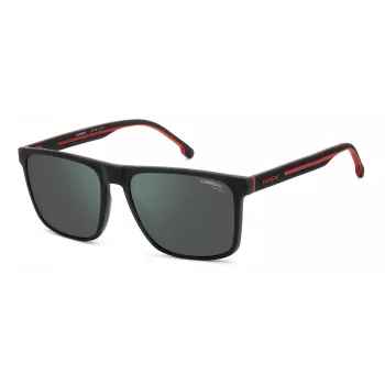 Carrera 8064S-0OIT-Q3 Vīriešu taisnstūra saulesbrilles Melnas/Pelēkas 57mm