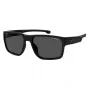 Carrera Ducati vīriešu saulesbrilles CARDUC029S807 - Melns rāmis, pelēkas lēcas, 59 mm