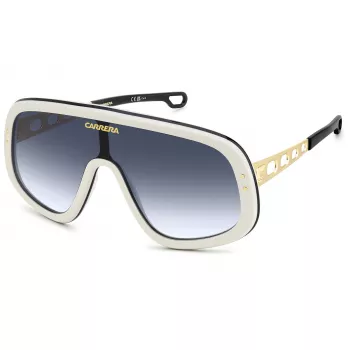 CARRERA FLAGLAB17B4E Vīriešu vairoga saulesbrilles Melna/Pelēka 99mm