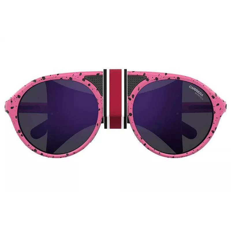 CARRERA HYPERFI19SQK0 Unisex saulesbrilles - melns rāmis, pelēkas lēcas, 54/21/140 mm