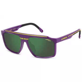 CARRERA MAN CSPORT04S83W Saulesbrilles Taisnstūra Sporta Pilns Rāmis Melns Pelēks 59/17/145 mm UV400